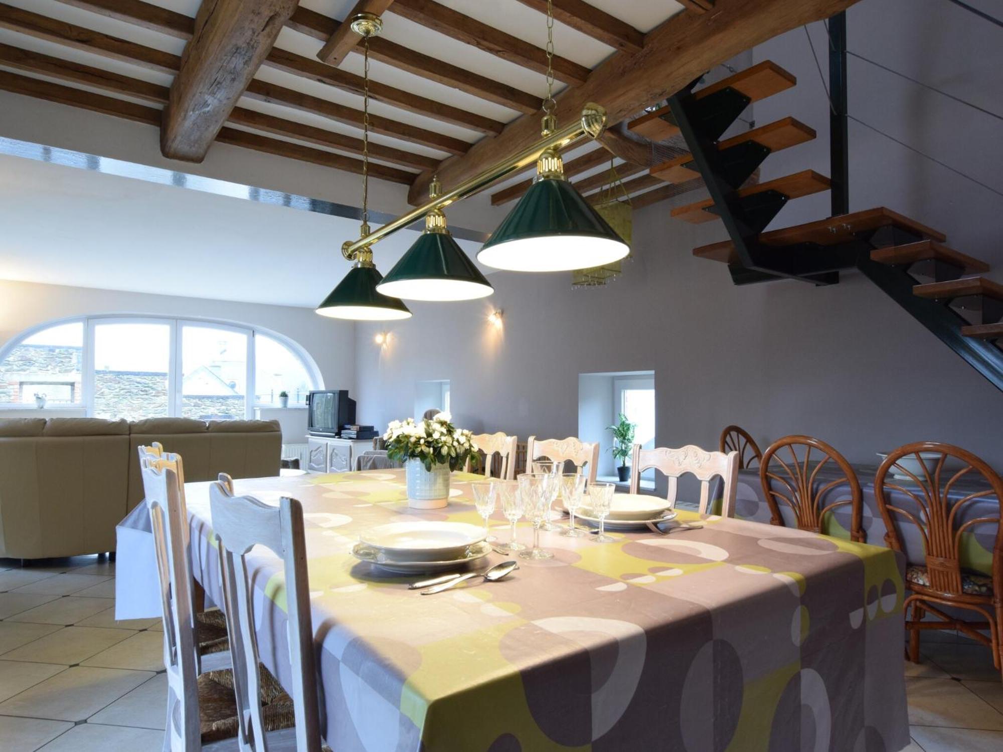 Magnificent Holiday Home In Libin With Barbecue Exteriör bild